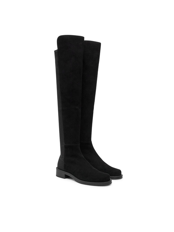 Stuart Weitzman Stuart Weitzman Combcsizma 5050 Bold Boot SG654 Fekete