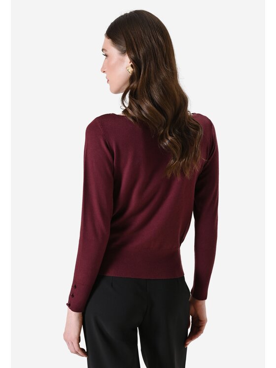 Rinascimento Rinascimento Maglione Maglia donna Bordeaux Regular Fit