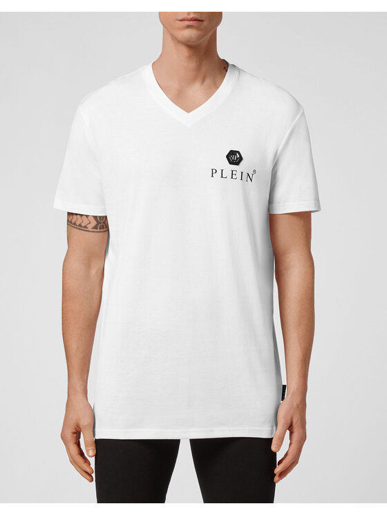 PHILIPP PLEIN PHILIPP PLEIN T-shirt 22939 Bianco Regular Fit