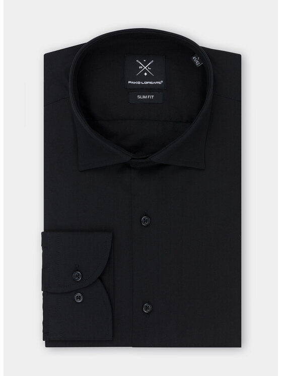Pako Lorente Pako Lorente Koszula P000B-1X-053 Czarny Slim Fit