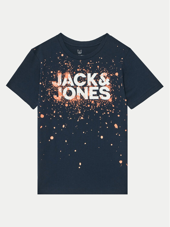 Jack&Jones Jack&Jones Σετ 2 T-Shirts Splash 12264259 Σκούρο μπλε Regular Fit