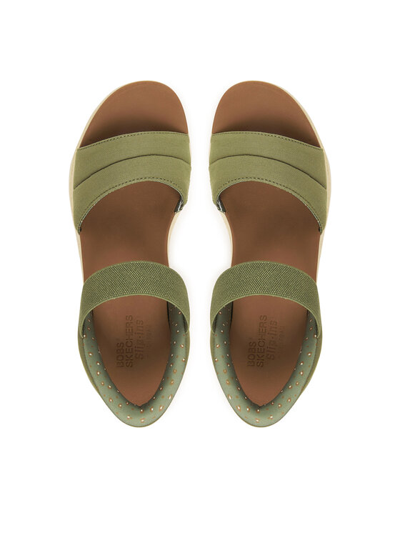 Skechers Skechers Sandály BOBS Sun Ray 114413/OLV Zelená