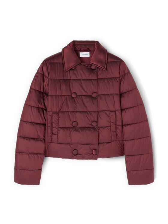 Motivi Motivi Giubbotto piumino F015Q000747N036 Bordeaux Boxy Fit