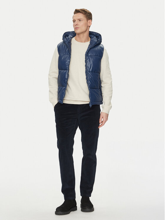 Save The Duck Save The Duck Veste D80296M LUCK19 Tumši zils Regular Fit