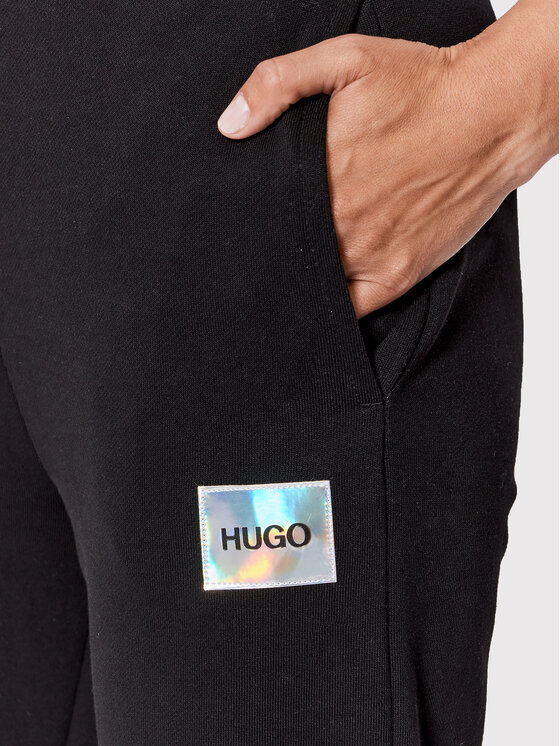 Hugo Hugo Teplákové nohavice Dachibi Redlabel 50455983 Čierna Regular Fit