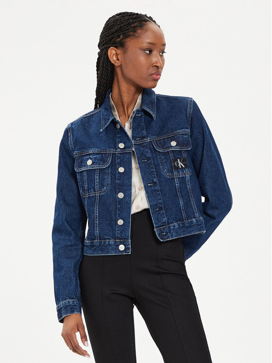Calvin Klein Jeans Calvin Klein Jeans Traper jakna 90's J20J223670 Tamnoplava Regular Fit