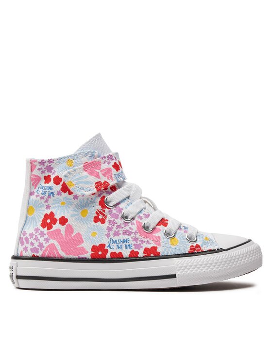 Teniși Converse Chuck Taylor All Star Easy On Floral A06339C Alb