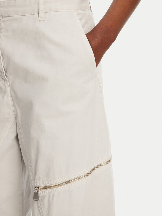 PINKO PINKO Hlače iz tkanine 104981 A2EC Siva Regular Fit