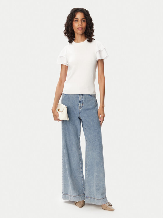 French Connection French Connection Blusa Aylaa Krista 789C2 Bianco Regular Fit