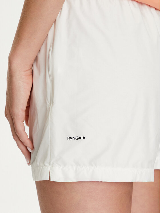 Pangaia Pangaia Szorty sportowe Enhanced Degradation Biały Loose Fit