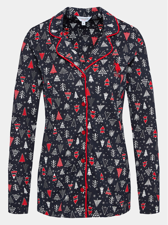 U.S. Polo Assn. U.S. Polo Assn. Pizsama Boydan 16827 Sötétkék Regular Fit