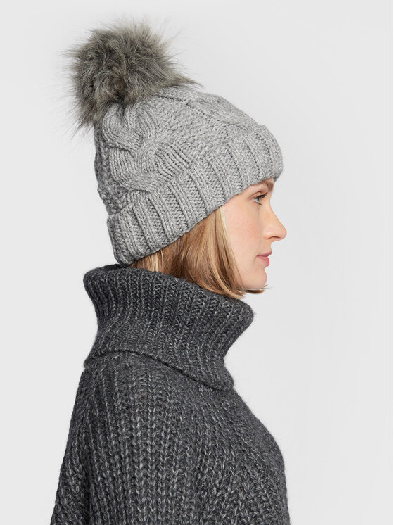 4F 4F Czapka H4Z22-CAD010 Szary