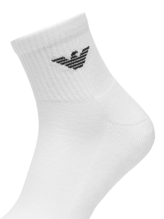 Emporio Armani Underwear Emporio Armani Underwear Kurze Socken EM000551 AF14499 M0066 Weiß