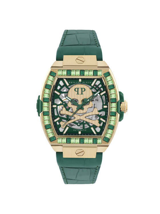 PHILIPP PLEIN PHILIPP PLEIN Zegarek 31487 Zielony
