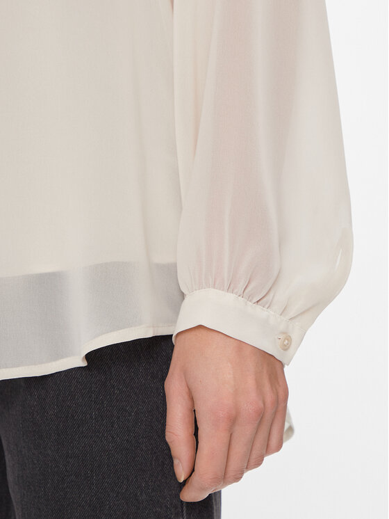 DKNY DKNY Koszula P3KMGV44 Beżowy Relaxed Fit