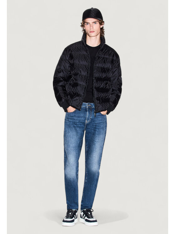 Armani Exchange Armani Exchange Kurtka puchowa XM001580 AF16628 Czarny Casual Fit