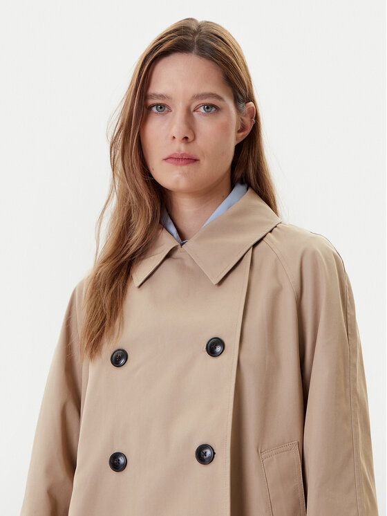 Tommy Hilfiger Tommy Hilfiger Тренч WW0WW45618 Бежевий Regular Fit