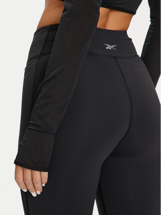 Reebok Reebok Legginsy Lux Tight 100028136 Czarny Slim Fit