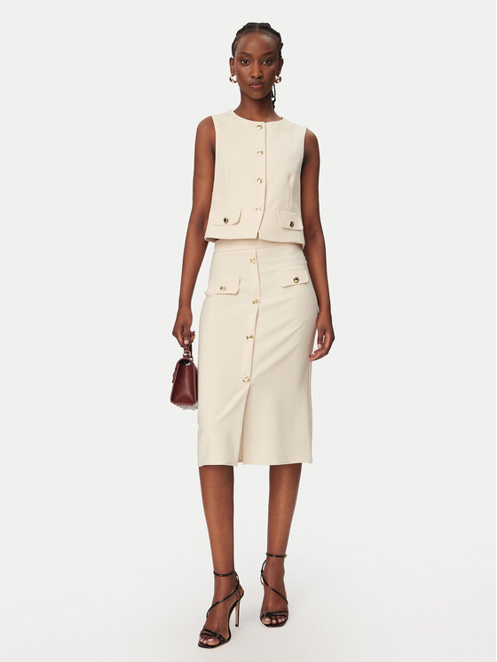 Rinascimento Rinascimento Pliiatsseelik CFC0128271003 Beež Slim Fit