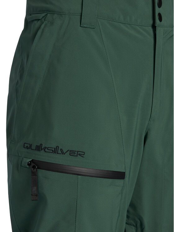 Quiksilver Quiksilver Hlače za snowborad Forever Stretch EQYTP03238 Zelena Modern Fit