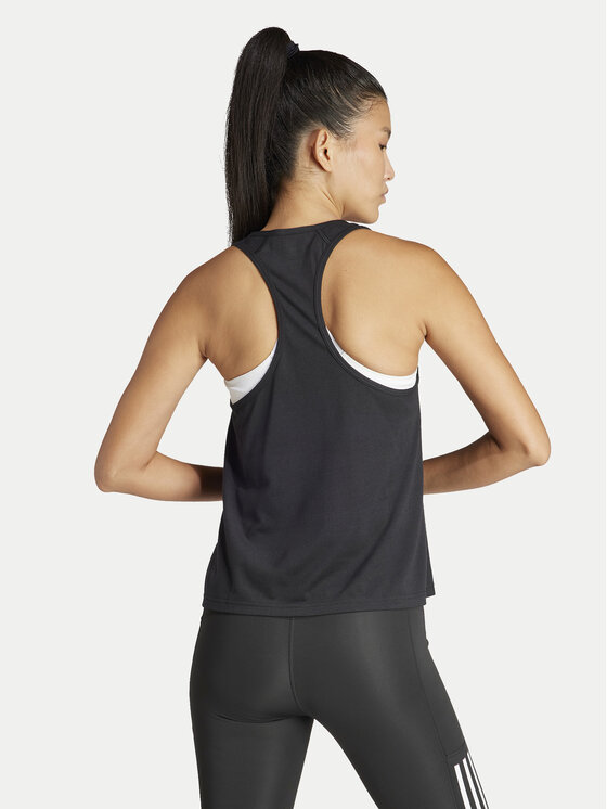 adidas adidas Тениска от техническо трико Train Essentials IN9171 Черен Regular Fit