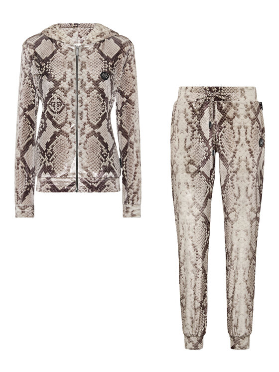 PHILIPP PLEIN PHILIPP PLEIN Dres 19441 Beżowy Regular Fit