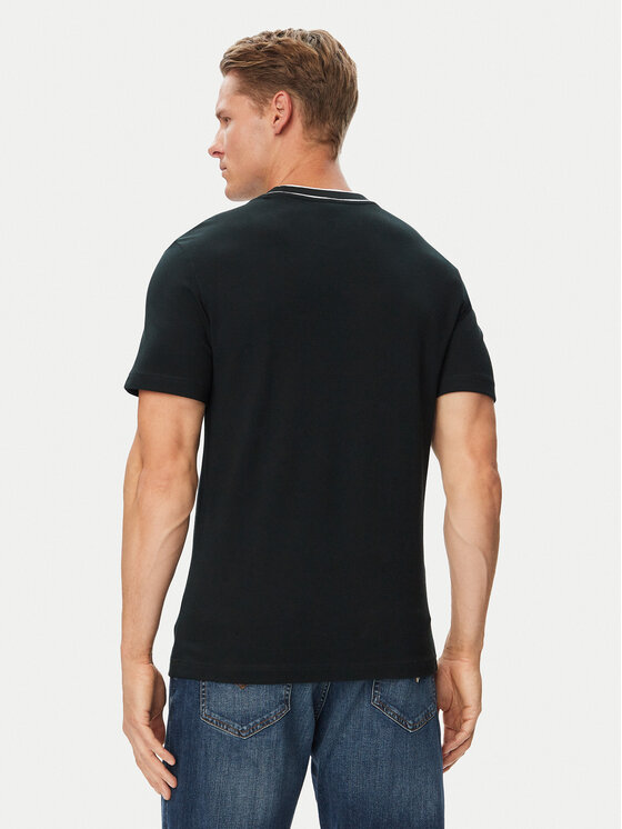 Lacoste Lacoste T-krekls TH8174 Tumši zaļa Regular Fit
