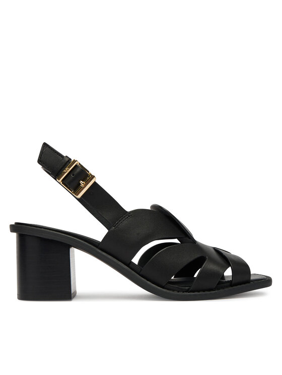 Tommy Hilfiger Sandale Cross Blocked Heel Sandal FW0FW09135 Negru