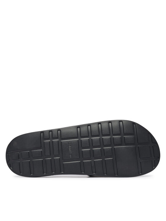 Calvin Klein Calvin Klein Şlapi Ess Slide Monobrand Cv HM0HM02107 Negru