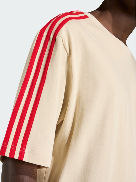 adidas adidas T-Shirt 159141 Beżowy Oversize