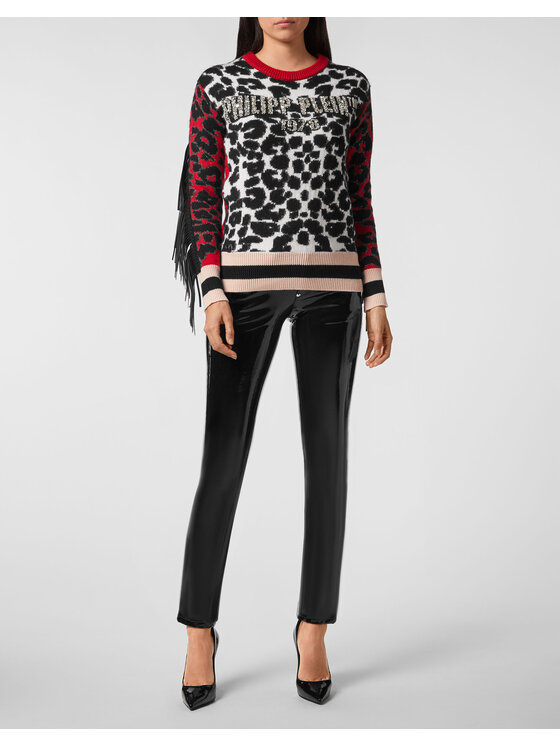 PHILIPP PLEIN PHILIPP PLEIN Bluza 21961 Kolorowy Regular Fit