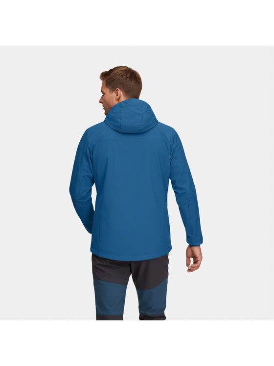 Alpinus Alpinus Kurtka softshell Pourri Niebieski Slim Fit