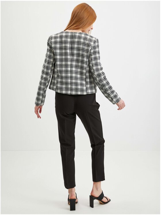 Orsay Orsay Marynarka 491034-001000__34 Biały Regular Fit