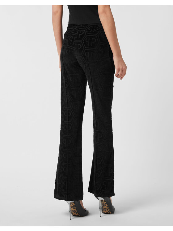 PHILIPP PLEIN PHILIPP PLEIN Teplákové nohavice 26353 Čierna
