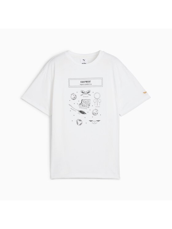 Puma Puma T-Shirt 630077 Biały Regular Fit