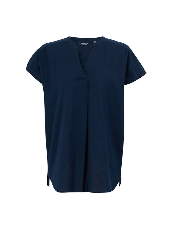 Regatta Regatta Koszula Rianne Granatowy Short Fit