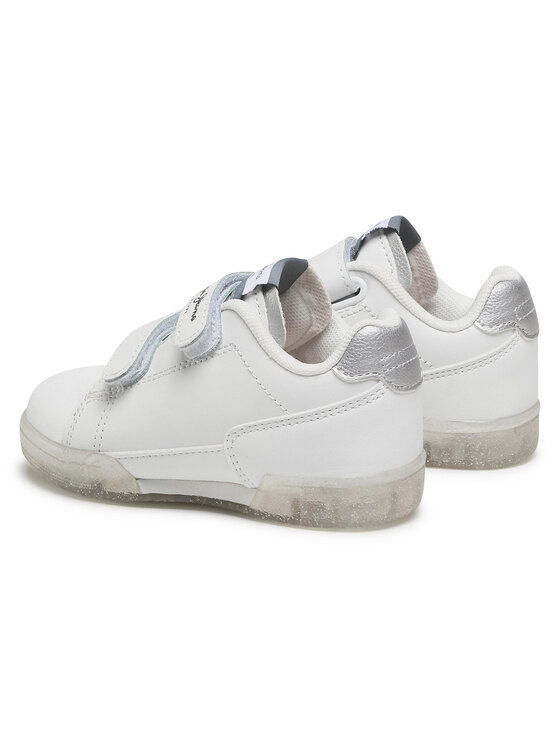 Pepe Jeans Pepe Jeans Sneakersy Lambert Girl Glitter PGS30500 Biały
