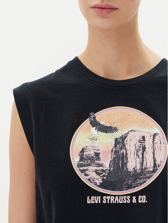 Levi's® Levi's® Blusa Graphic 001MW-0003 Nero Standard Fit