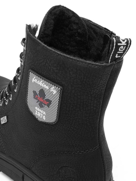 Rieker Rieker Schnürschuhe CEO-X3410-00 Schwarz