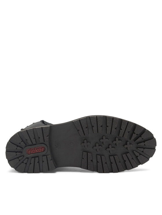 Rieker Rieker Schnürschuhe 32133-00 Schwarz