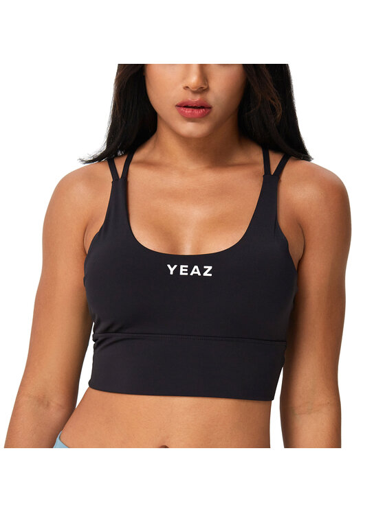 Yeaz Yeaz Top GRACE Czarny Slim Fit