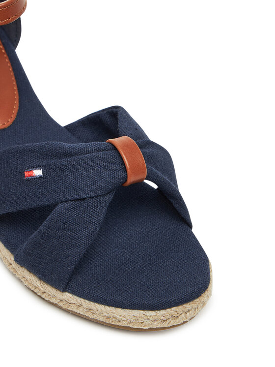 Tommy Hilfiger Tommy Hilfiger Espadrilky T3A7-33801-0048 S Tmavomodrá