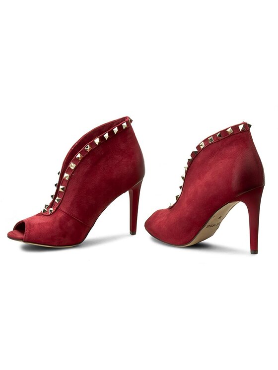 Scarpe stiletto B3898 Bordeaux
