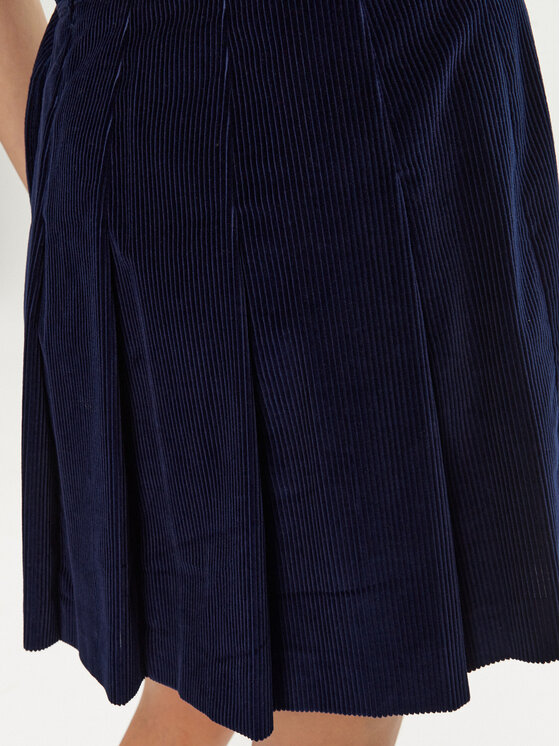 Weekend Max Mara Weekend Max Mara Mini suknja Zucca 2425106042 Tamnoplava Regular Fit