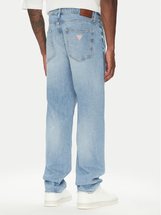 Guess Jeans Guess Jeans Jeansy M5YA90 D5R2A Niebieski Relaxed Fit
