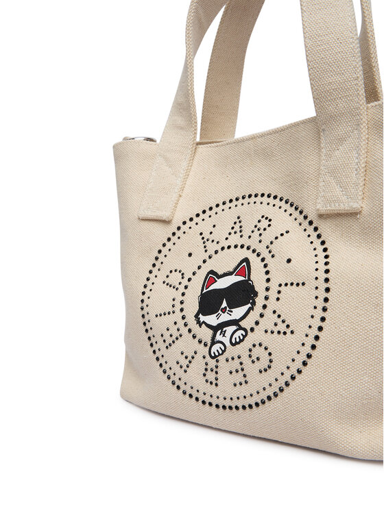 KARL LAGERFELD KARL LAGERFELD Torebka B2W50089 Kremowy