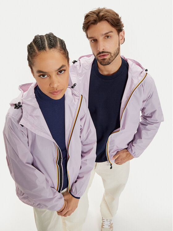 K-Way K-Way Αντιανεμικό Le Vrai 3.0 Claude K004BD0 Μωβ Regular Fit