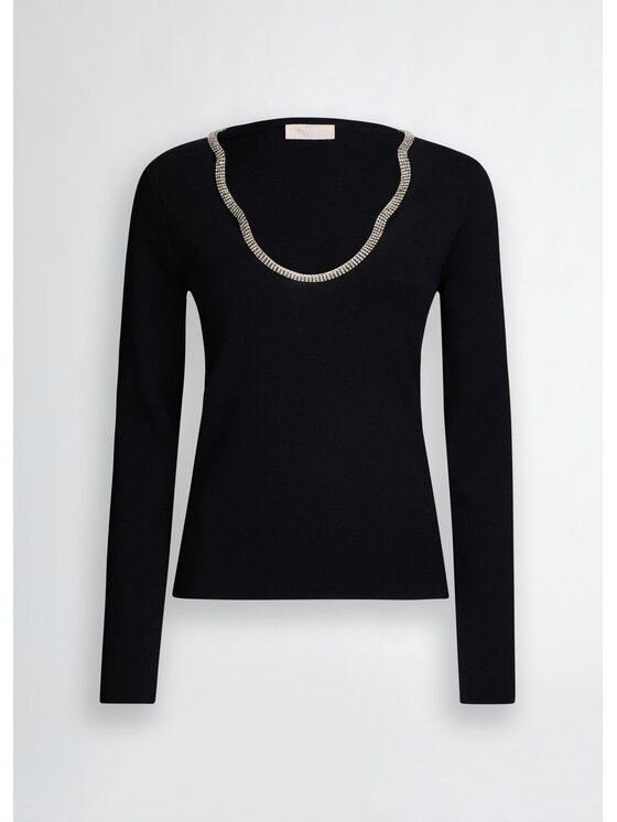 Liu Jo Liu Jo Maglione WA5041 Nero Regular Fit