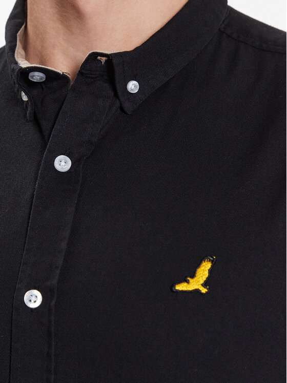 Camicia MSH-69GRAYD Nero Regular Fit