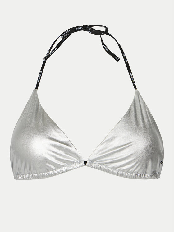 HUGO HUGO Gornji del bikini 50535242 Srebrna